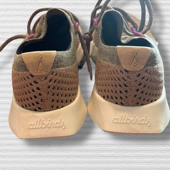Allbirds Tree Dasher 2 Women’s 5.5 Tan Knit Running Shoes NWOT Sustainable TD2 - Picture 4 of 8